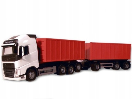 Emek Volvo Fh hákovník bílý s přívěsem