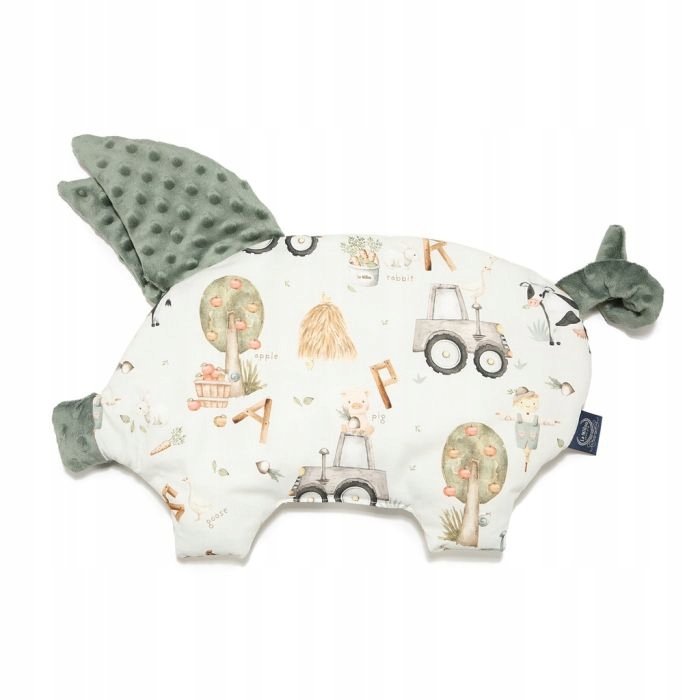 

La Millou Poduszka Sleepy Pig Abc Farm Khaki