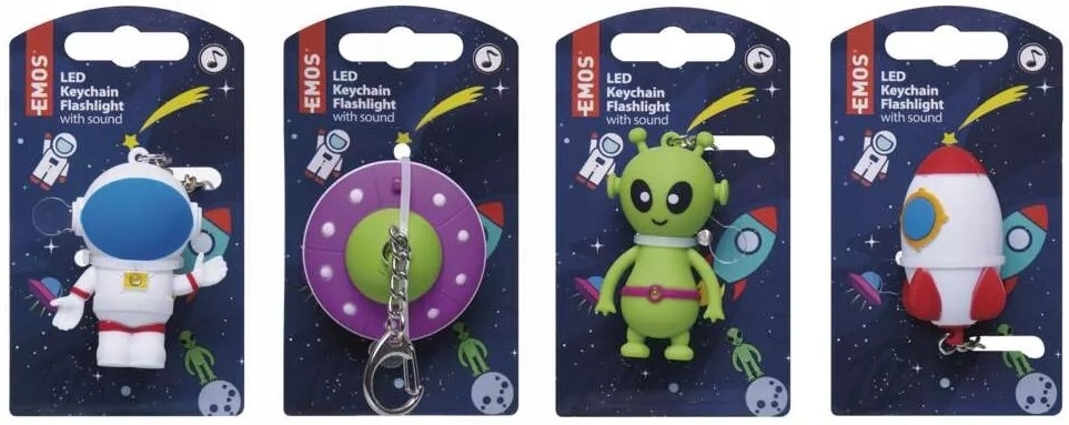 MAS24 BRELOK LED Z DŹWIĘKIEM EMOS P4712 KOSMOS