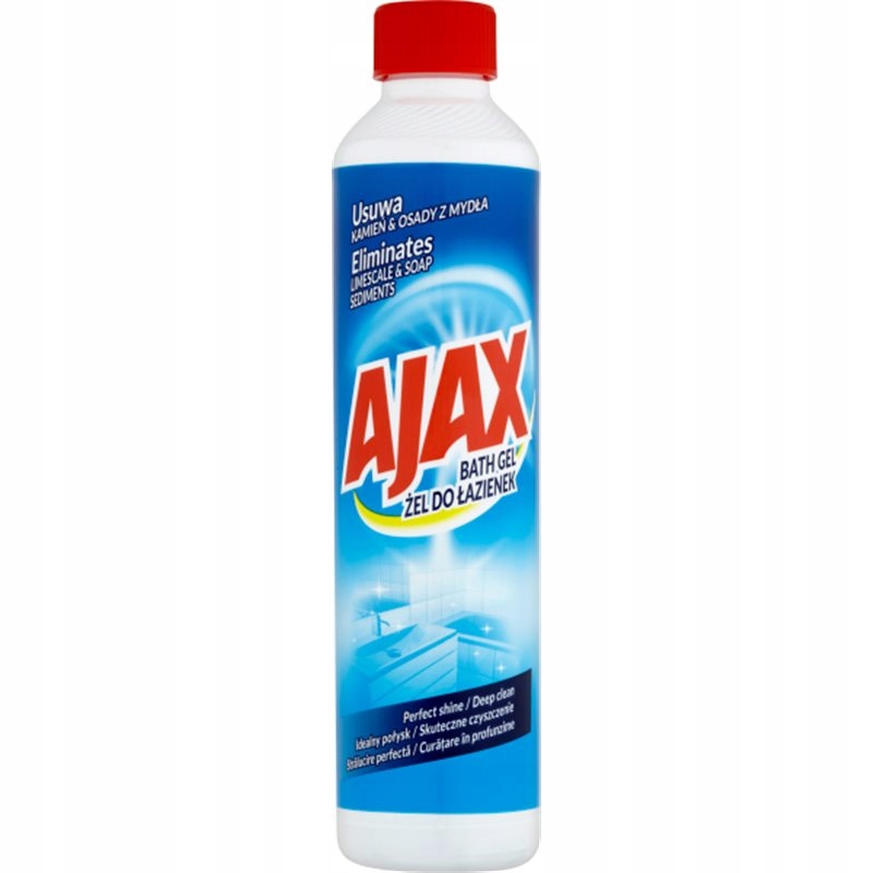 

Ajax Żel do łazienek 500ml Usuwa kamień i osady