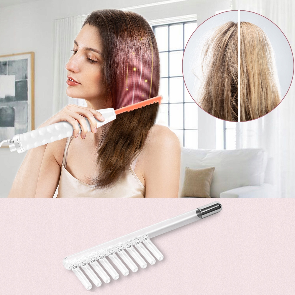 PROMERCO DARSONVAL DERMA WAND 4 PELOTY PRO DARSONWAL DO SKÓRY TWARZY MOCNY Model HG04773-Mull