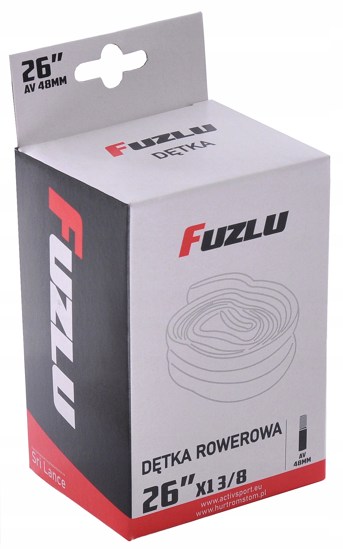 

Dętka Rowerowa 26x1 3/8 Fuzlu Av 48mm