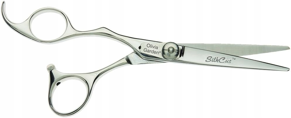 Olivia Garden Left Silkcut Shear, Kadeřnické nůžky pro leváky, 5.75"