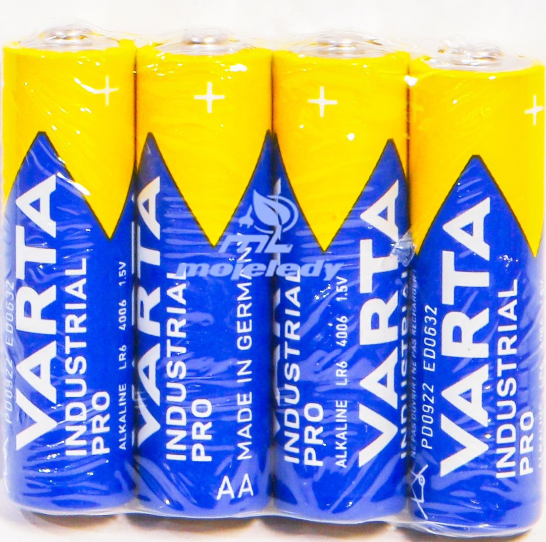 Bateria VARTA LR6 Alkaliczna AA INDUSTRIAL ważność do 2032r