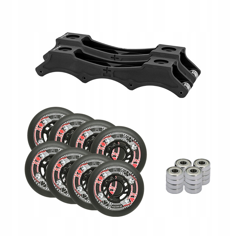 КОМПЛЕКТ FR SKATES UFS 480 САЛАЗКИ КОЛЕСА ПОДШИПНИКА