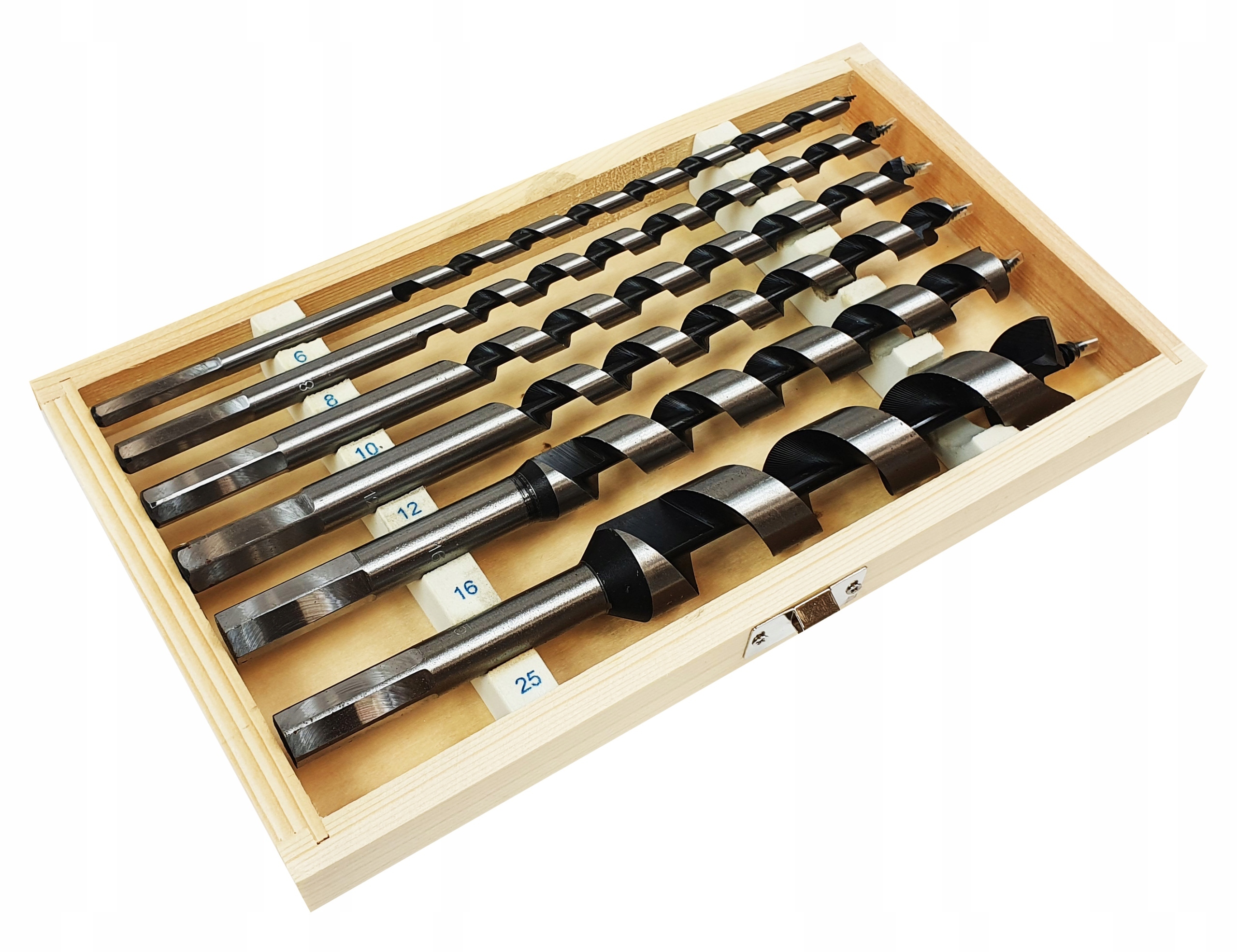 

Wiertła Do Drewna 230 mm Wiertło Silver 6el Zestaw