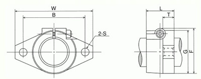 SHF20 WSPORNIK KOŃCOWY WAŁKA LINIOWEGO Ø 20 MM CNC Producent V-Slot