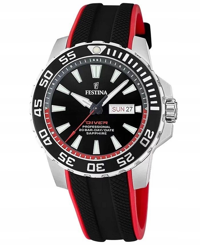 Pánské Hodinky Festina Diver Professional F20662/3 45,00 mm 20ATM