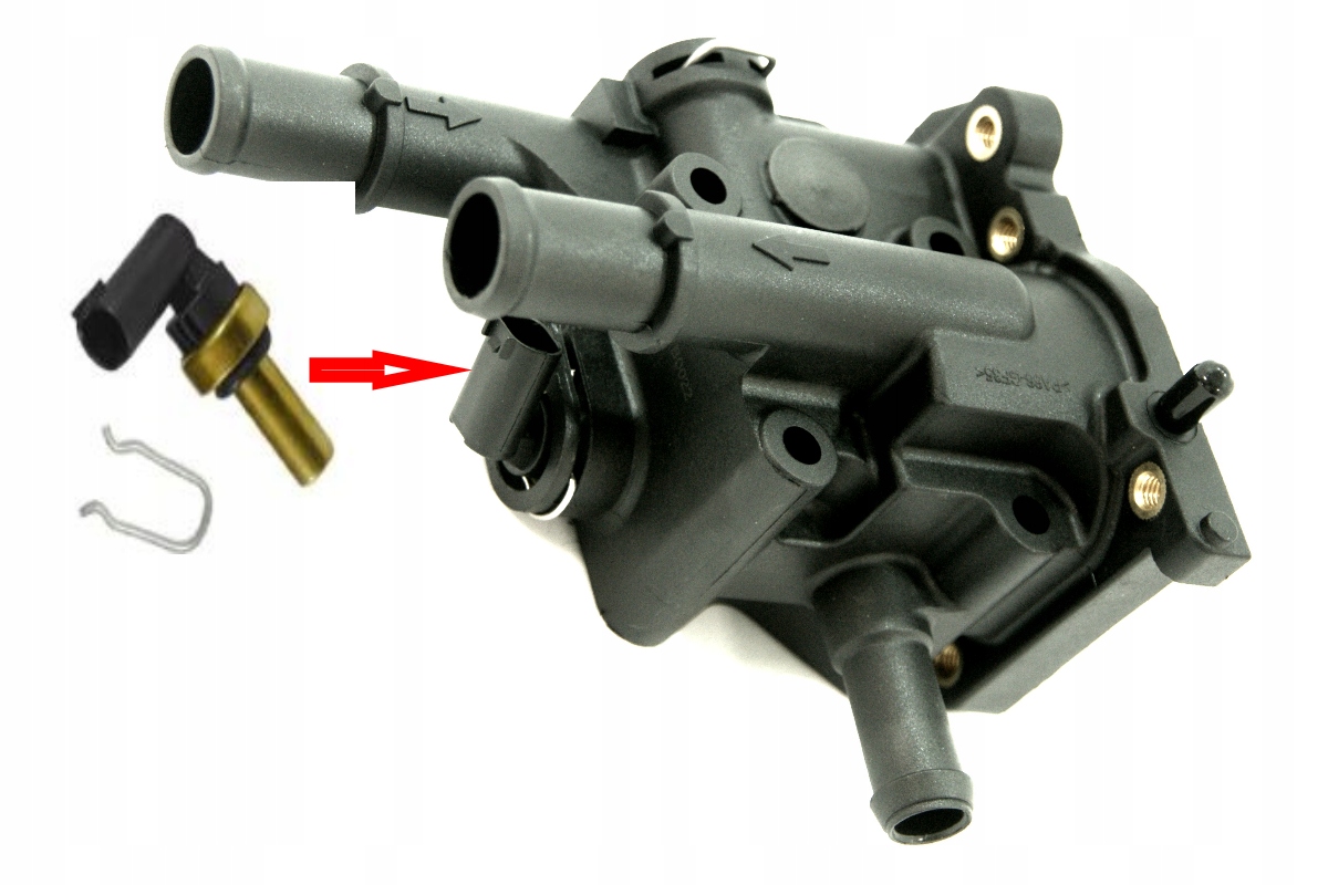 OBUDOWA TERMOSTAT OPEL VECTRA C ZAFIRA B C 1.6 1.8 Numer katalogowy części 037-025-0030