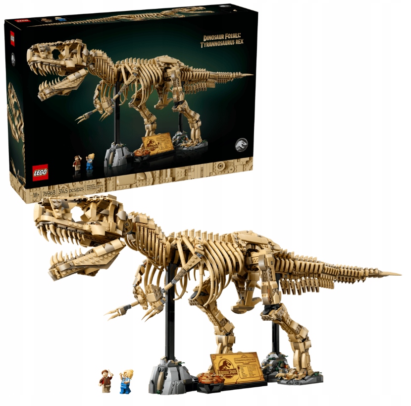 Lego Jurský svět 76968 Kostra dinosaurů: tyranosaurus