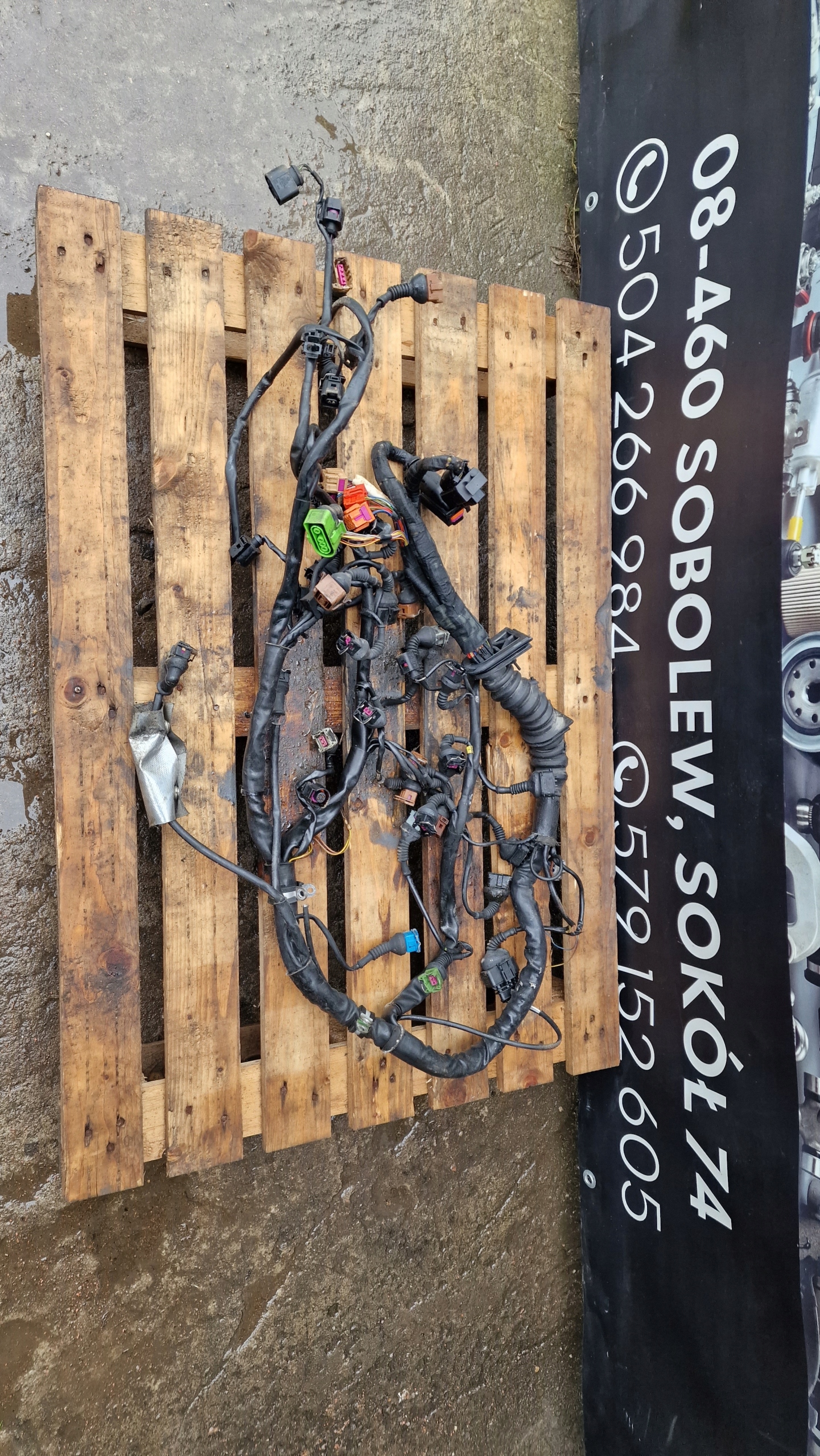 AUDI S4 B5 2.7 bit жгут проводов двигателя 8D1971074MG