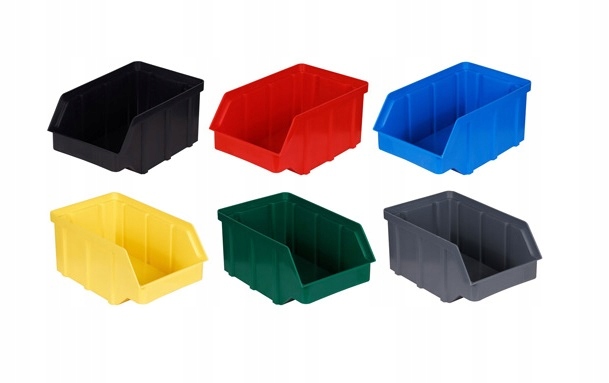 POJEMNIK WARSZTATOWY 225x145x110 ZESTAW 48 SZT