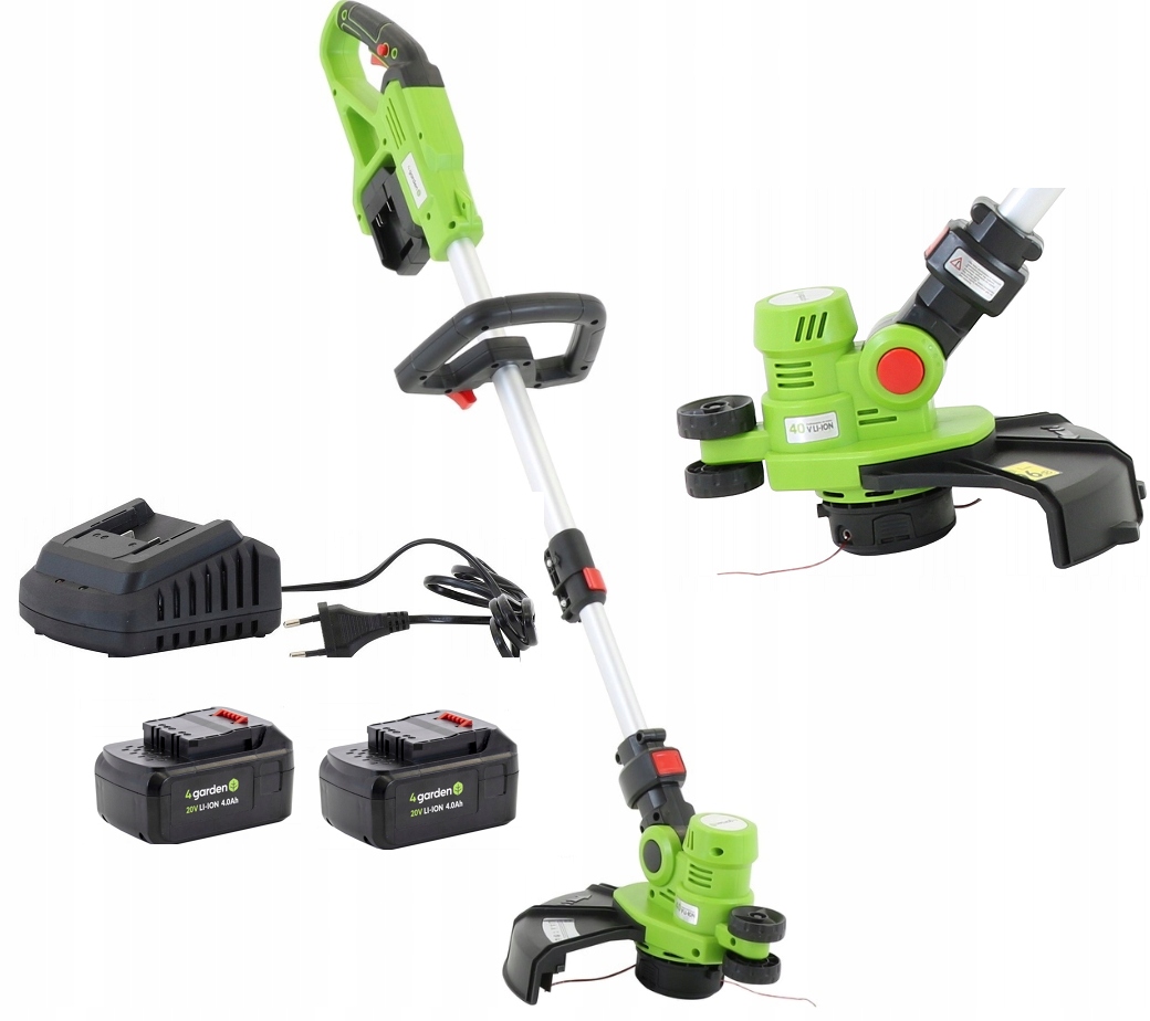Lekka Podkaszarka Akumulatorowa 40V 4.0Ah 30cm 2aku