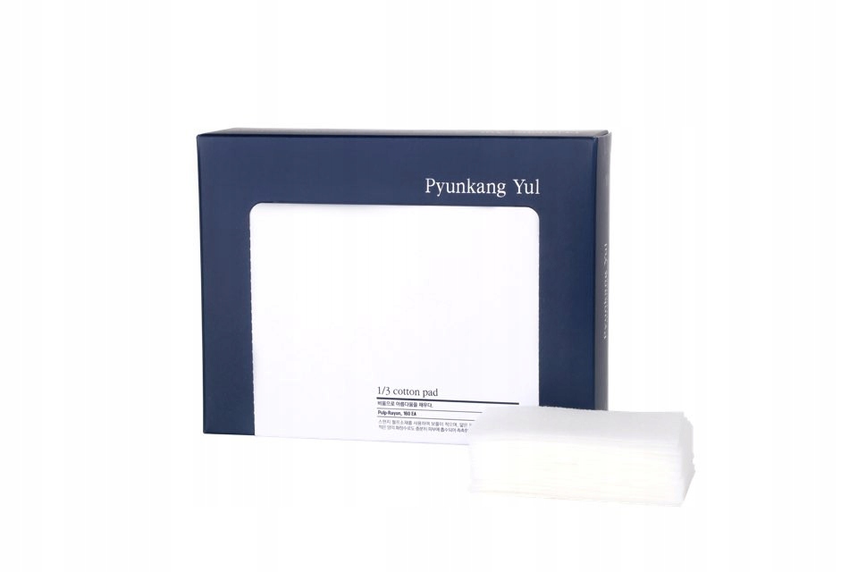 Pyunkang Yul 1/3 Cotton Pad - 160 szt - Płatki kosmetyczne bawełniane — 3