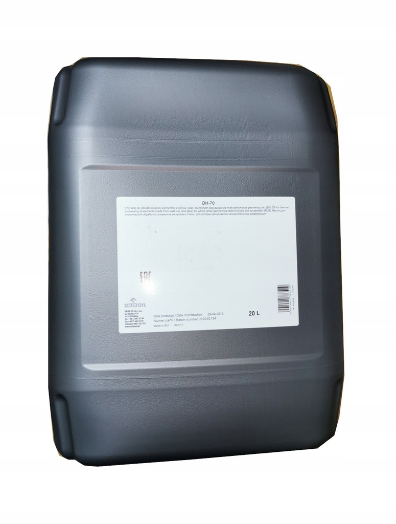 OLEJ DO HARTOWANIA ORLEN OH-70 20L