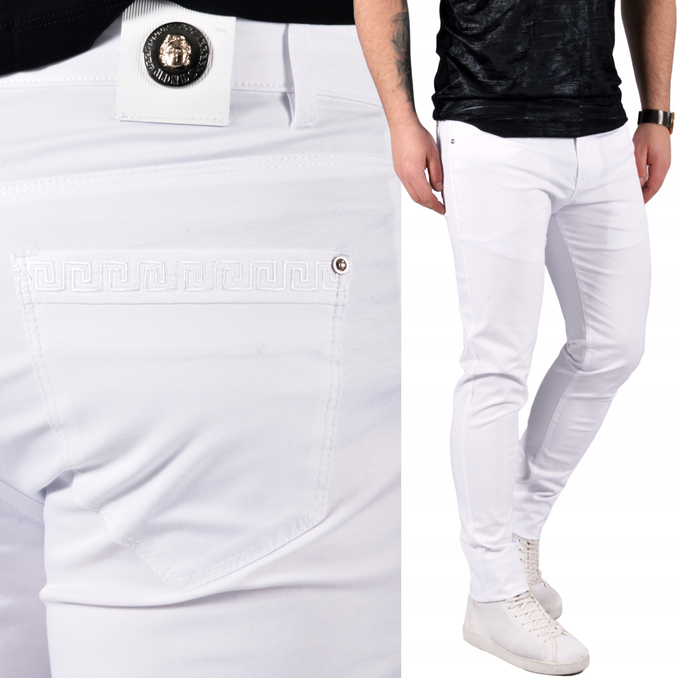 Pánské elegantní ležérní kalhoty Mondo