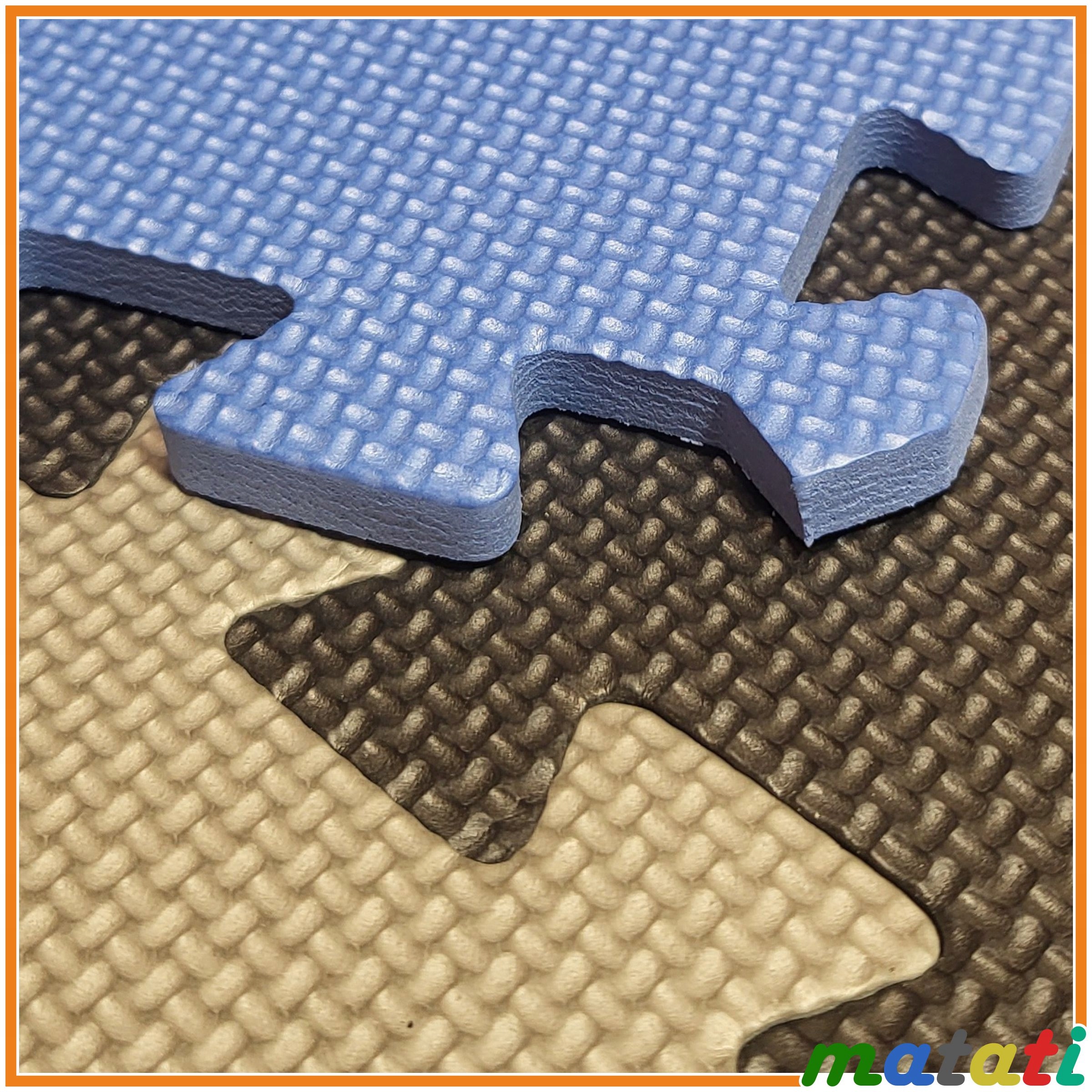 MATA PIANKOWA do ĆWICZEŃ PUZZLE dla DZIECKA XXL Liczba elementów 1