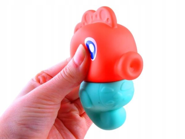 STATEK ZE ZWIERZĄTKAMI DO ZABAWY W WODZIE Wiek dziecka 12 m +