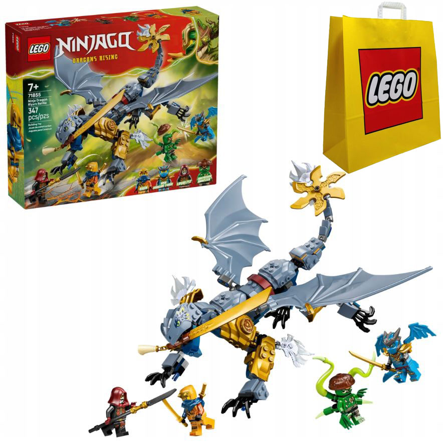 Lego Ninjago Dračí bitva Riyu 71855 taška