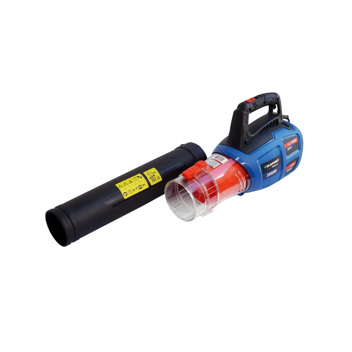 Dmuchawa Do Liści Elektryczna Mocna Kompaktowa 3500W Blaupunkt LB3010