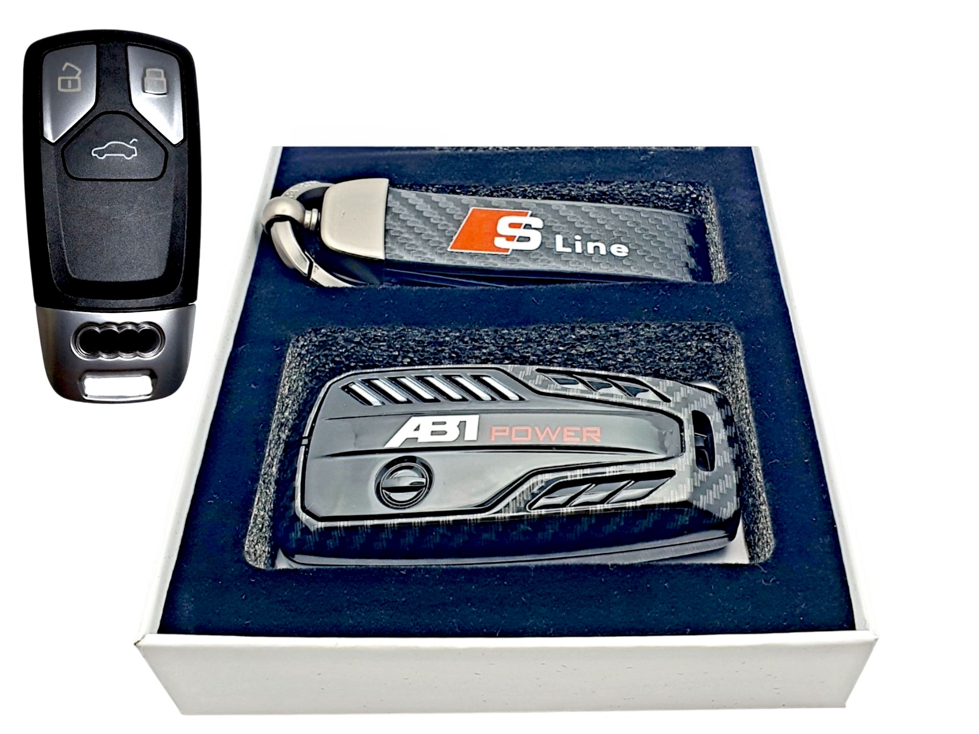 Etui Obudowa Brelok Do Kluczyka Audi A4 A5 A7 A8 Q7 Tt S4 RS5 S7