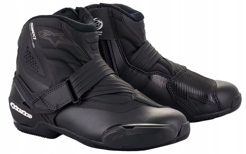 Alpinestars Lady Stella SMX-1 R V2 Čierne Motocyklové Topánky Krátke 37