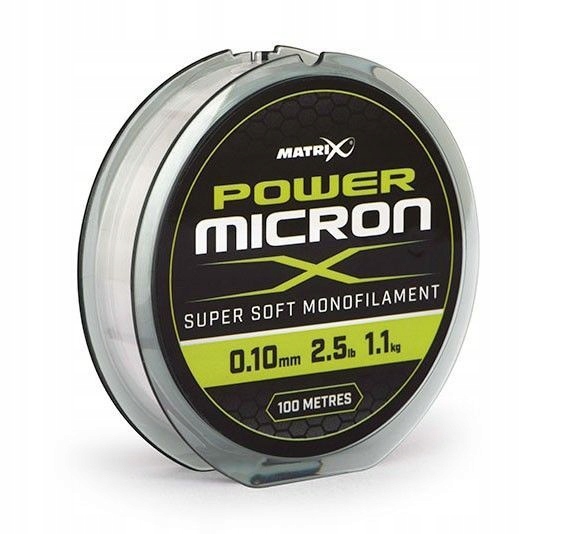 Żyłka Matrix Power Micron Soft Monofilament 0,10mm/100m