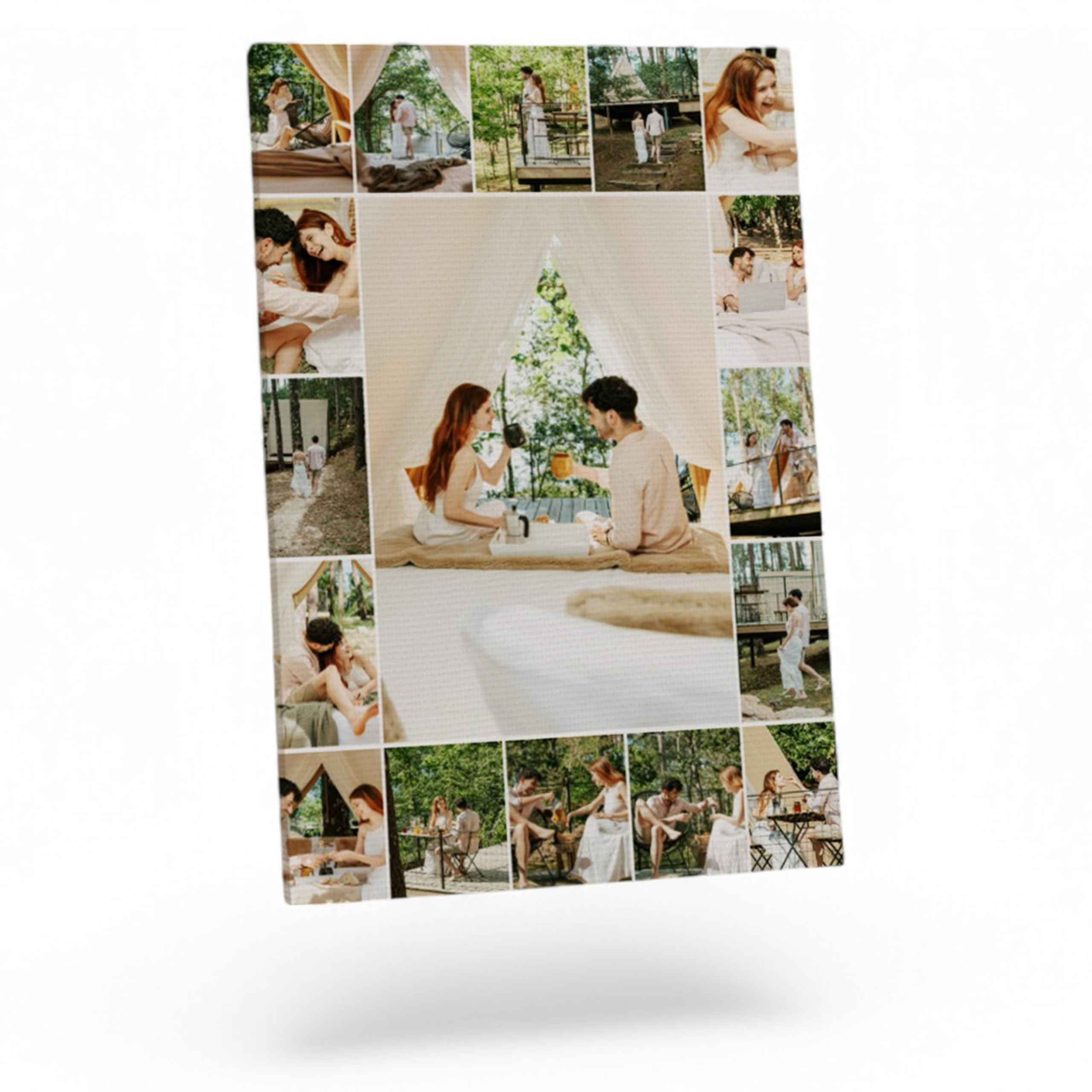 FOTO-obraz na plátně Vaše fotografie 60x90 Koláže Kreator Vzor Z 17 Fotografií