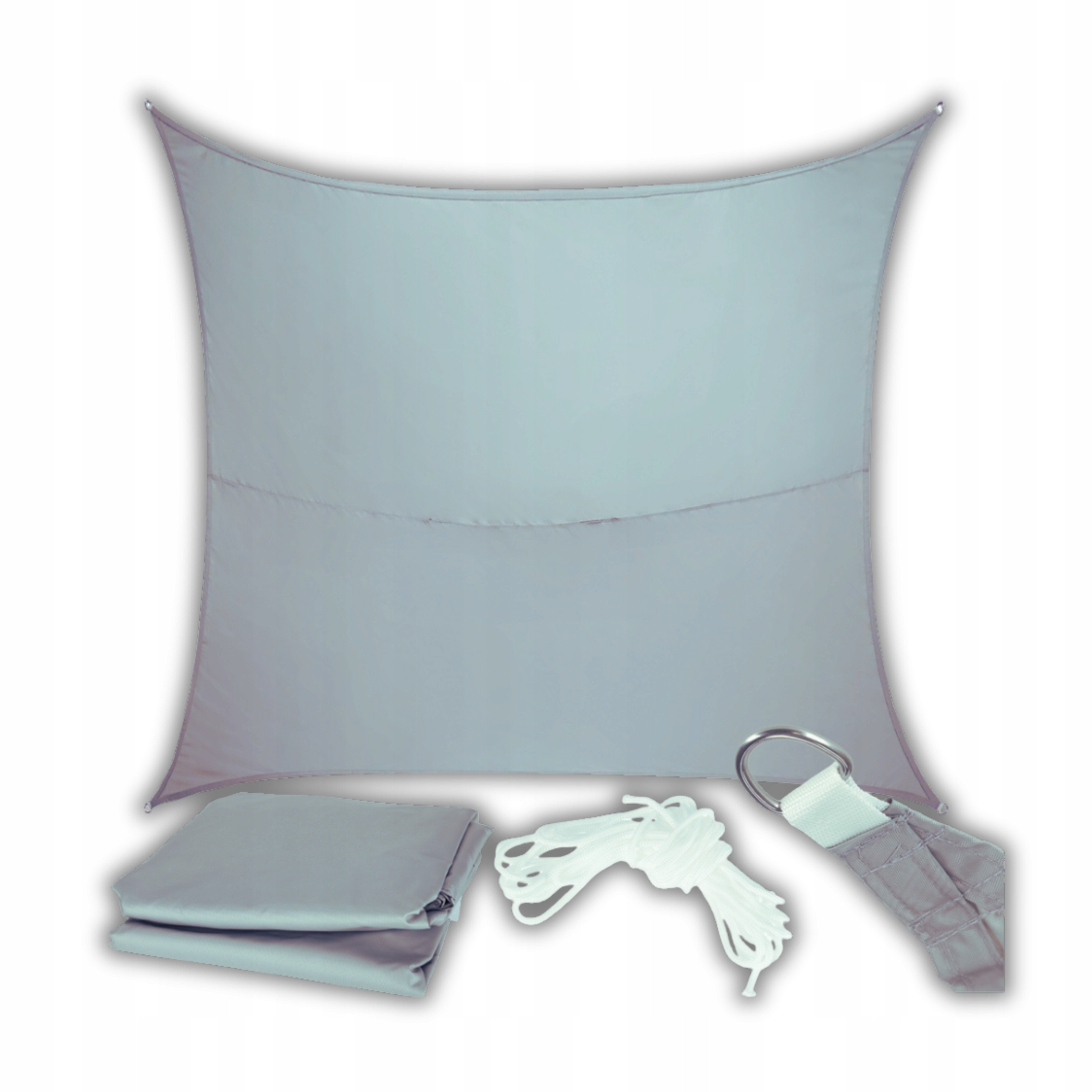 Żagiel Przeciwsłoneczny Ogrodowy Kwadratowy Na Taras Balkon Wodoodporny 4x3