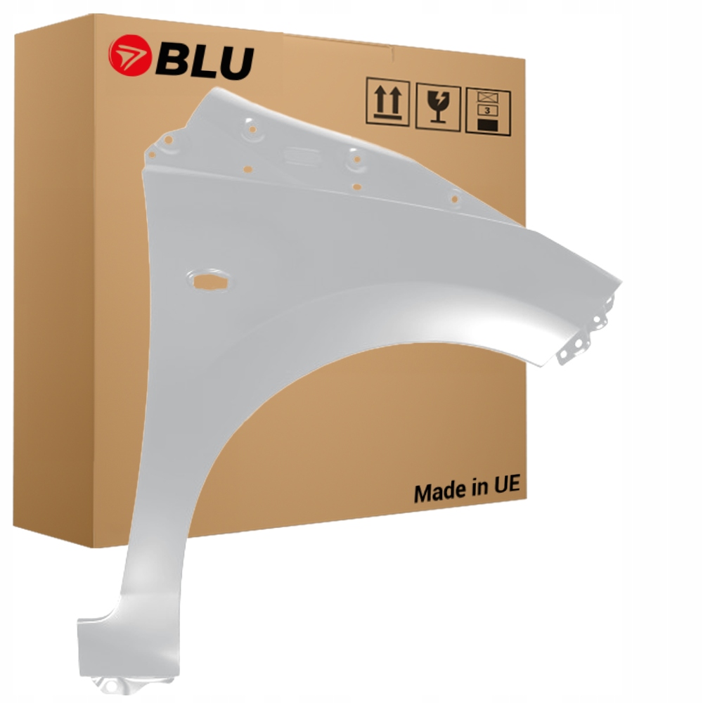 Blu Blatník Toyota Aygo II 1E7 pravý stříbrný 14-22 přední SilverStreak