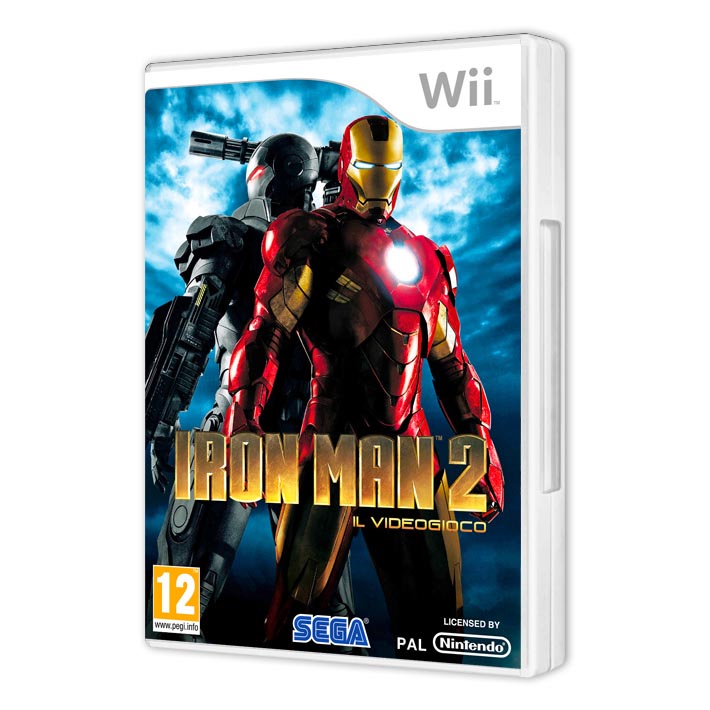Iron Man 2 Nintendo Wii pudełkowa
