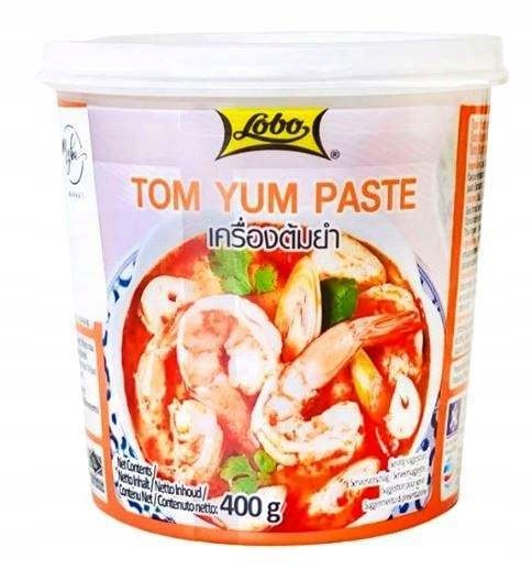 

Pasta Tom Yum Lobo Koncentrat Zupy Tom Yum 400 g