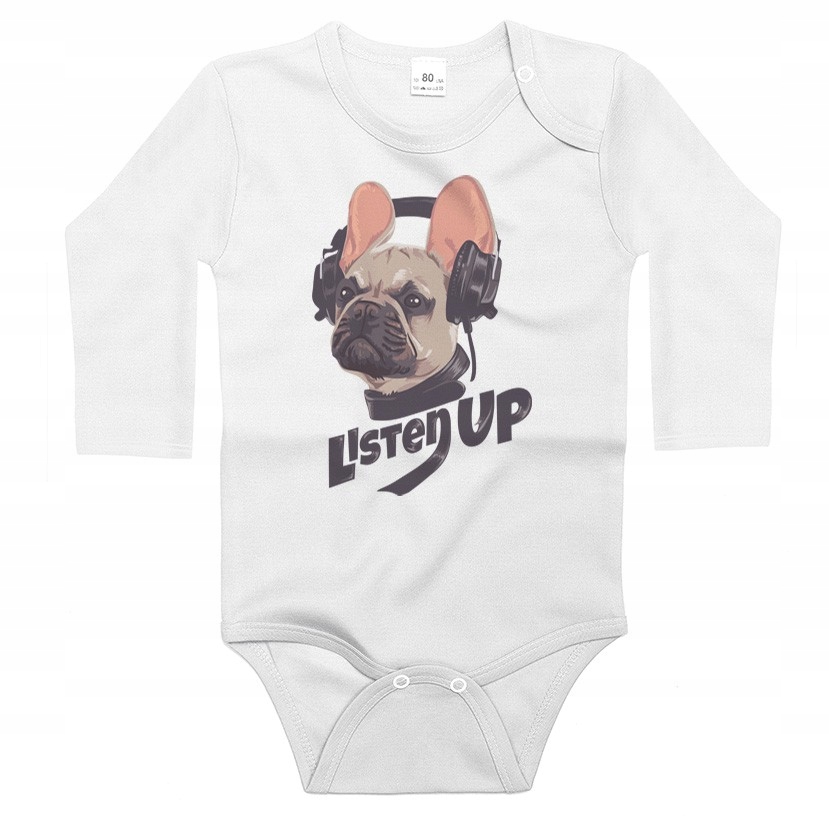 

Body długi rękaw Buldog Listen Up 68