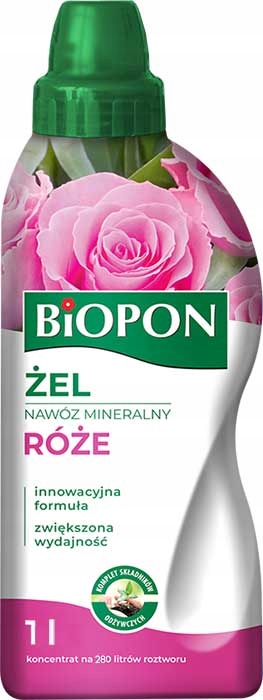 

Biopon Nawóz mineralny do róż w żelu 1L