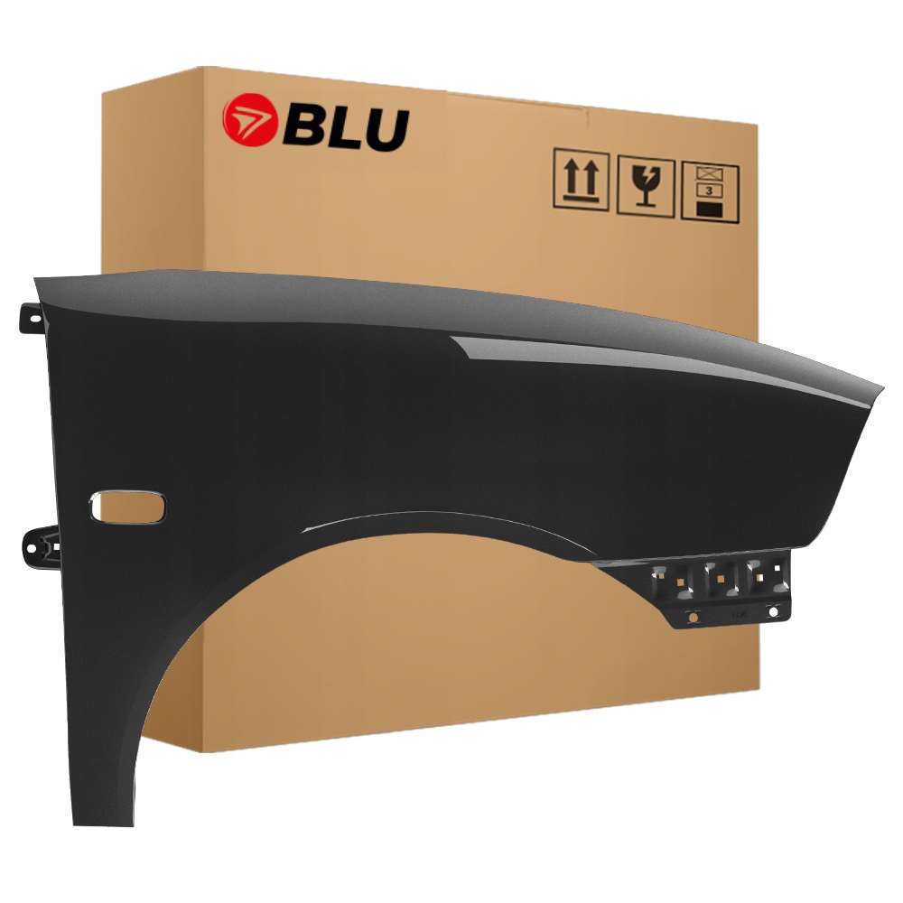 Blu Blatník Seat Ibiza Cordoba III 3 6L LW7Z pravý šedý 02-08 přední