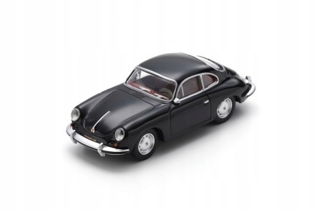 Schuco Porsche 356 Carrera 2 1962 Black 1:64