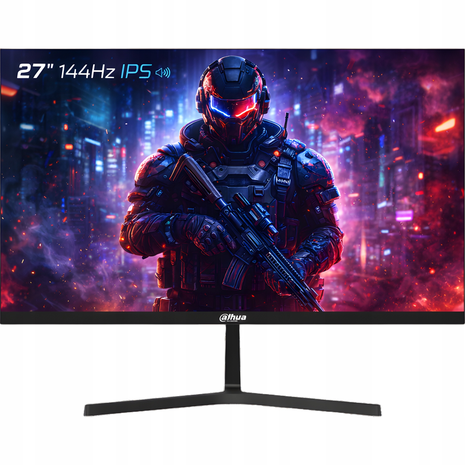 Herní monitor bezrámečkový Dahua 27 palců Full Hd 144 Hz 1MS Ips reproduktory