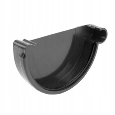 Galeco PVC 110 Zaślepka prawa grafit