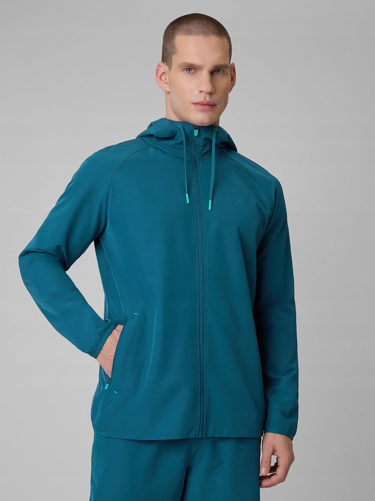 4F Mikina Tmavě Modrá Velikost S S Kapucí Rychleschnoucí XL