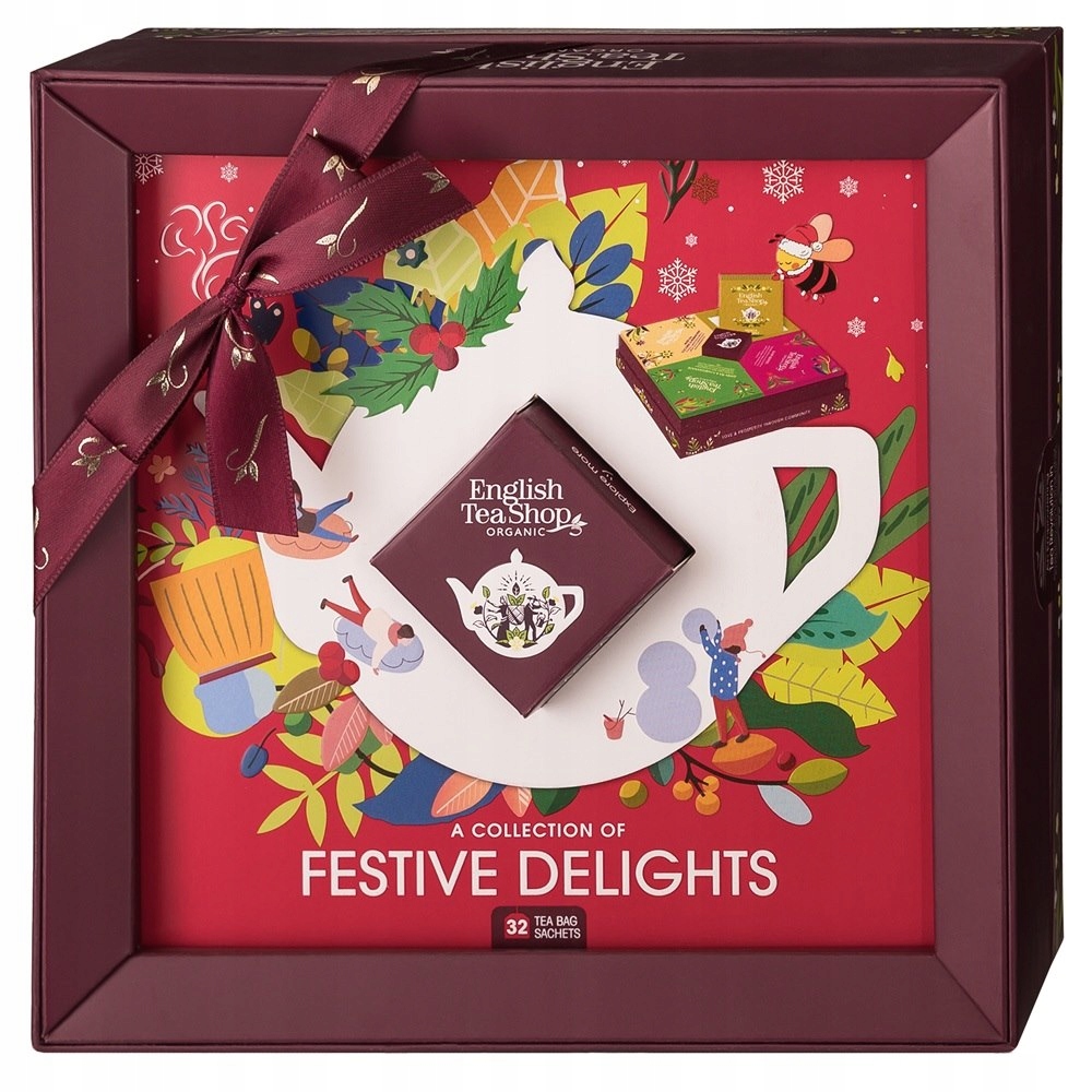 Sada čajů Festive Delight v 4 příchutích Bio 70 g Bn