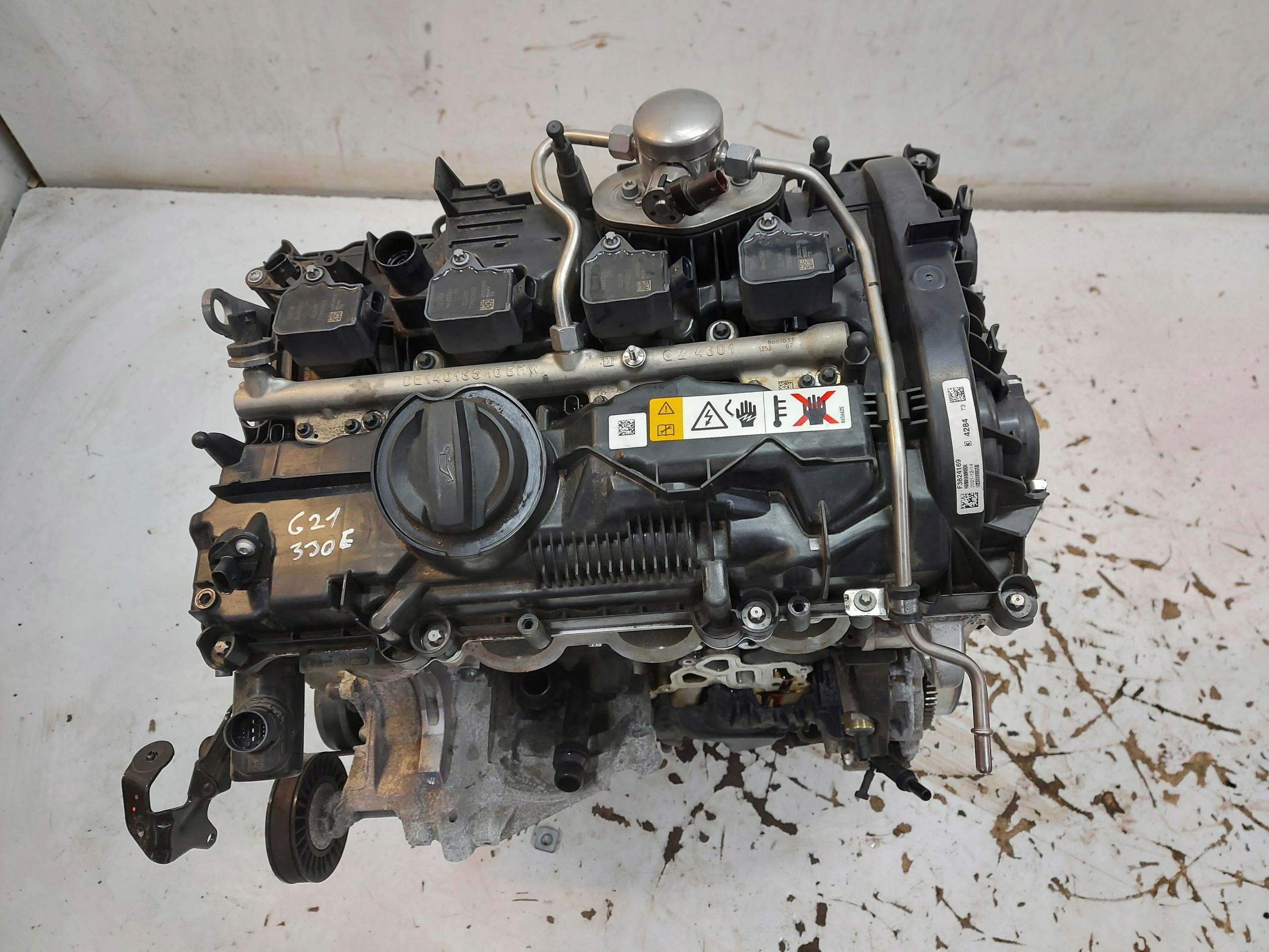 BMW G21 G20 330e engine motor engine hybryda 2.0e hybrid 2.0eh b48b20a