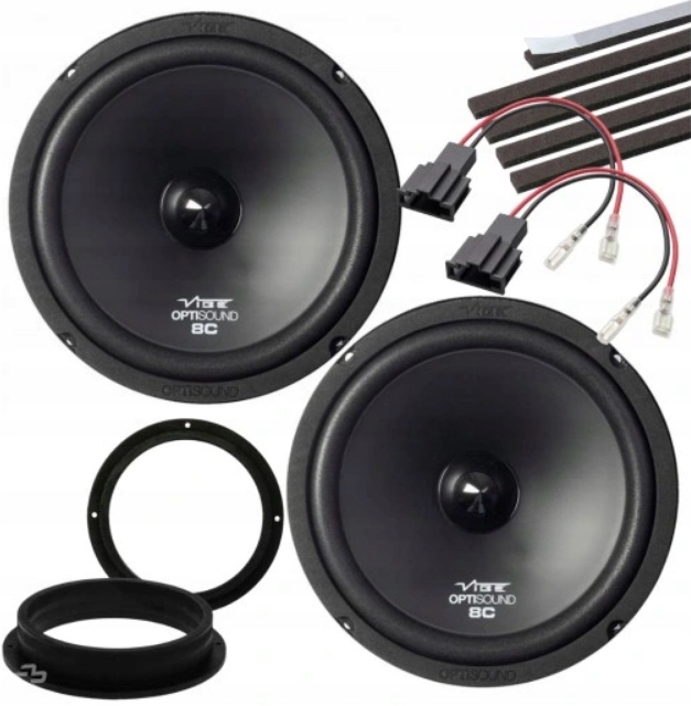 Głośniki Dedykowane przód Audi A6 C7 A4 B8 A5 Q5 Vibe OPTISOUND8 20cm