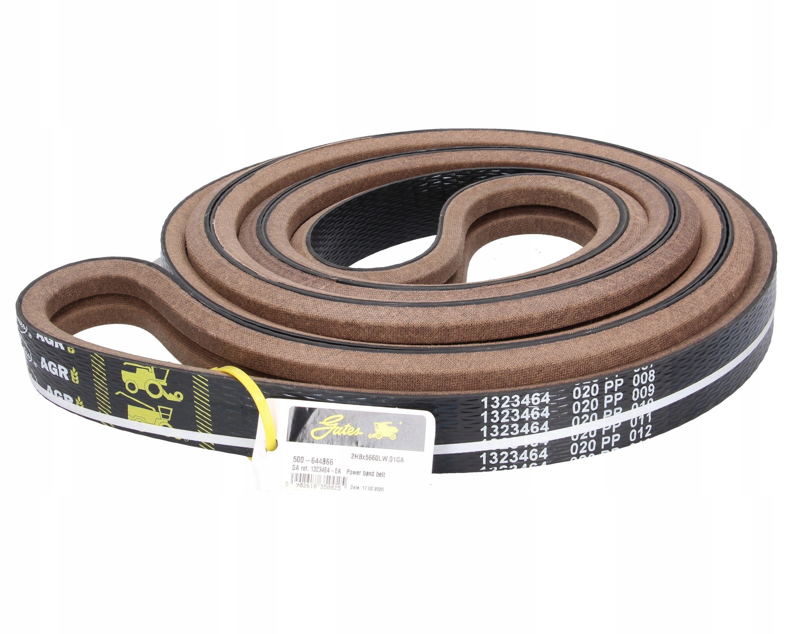 Klínový řemen 2HBx5660 Claas 644866 Gates Agri