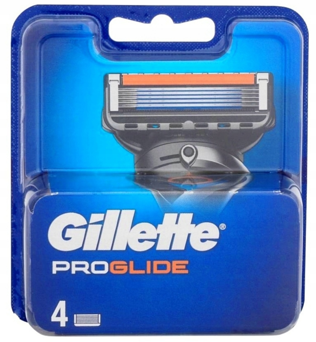 

Gillette Fusion Proglide Wkłady Ostrza Wymienne 4s