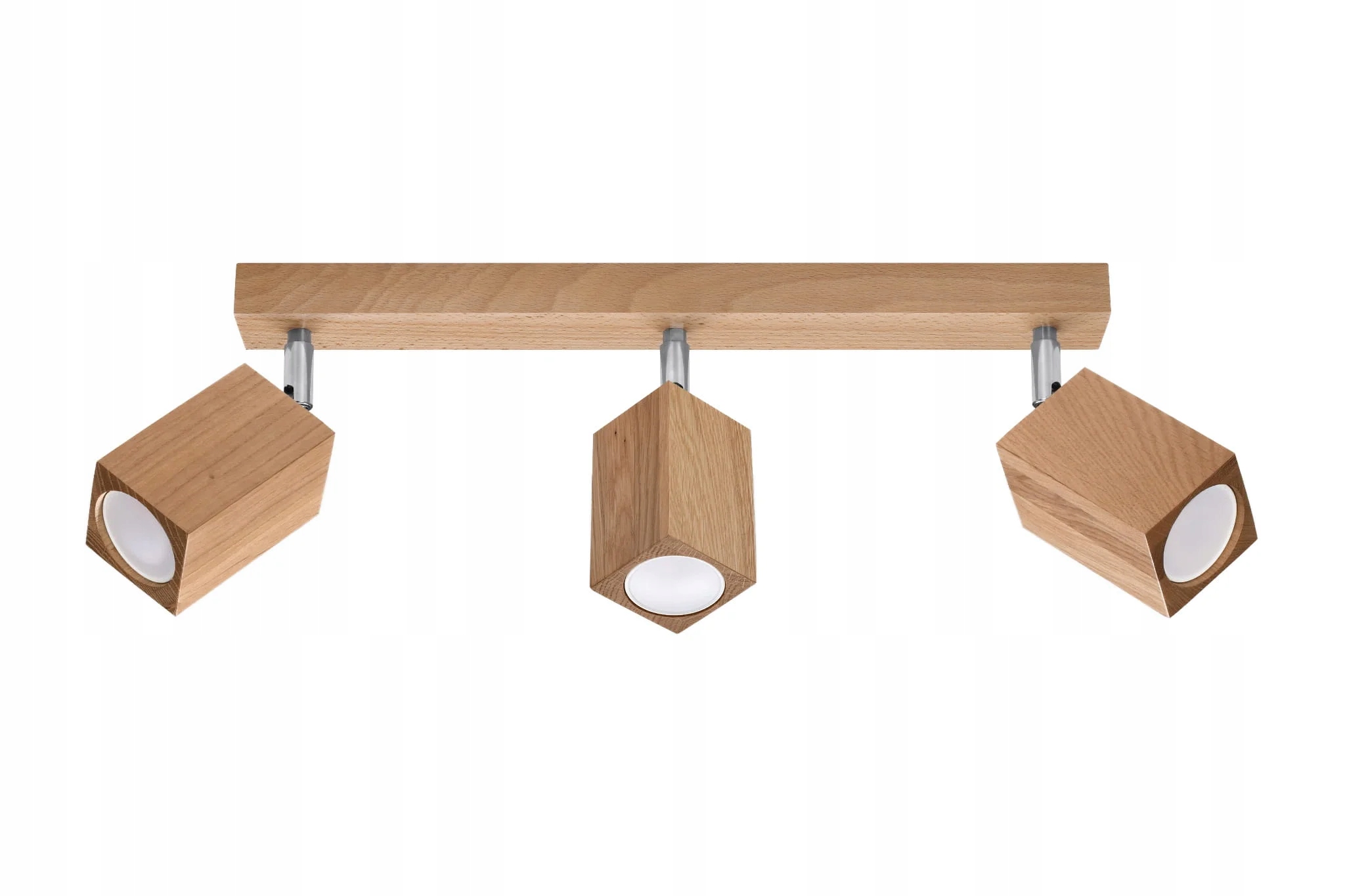Stropné svietidlo lišta drevené reflektory Sollux