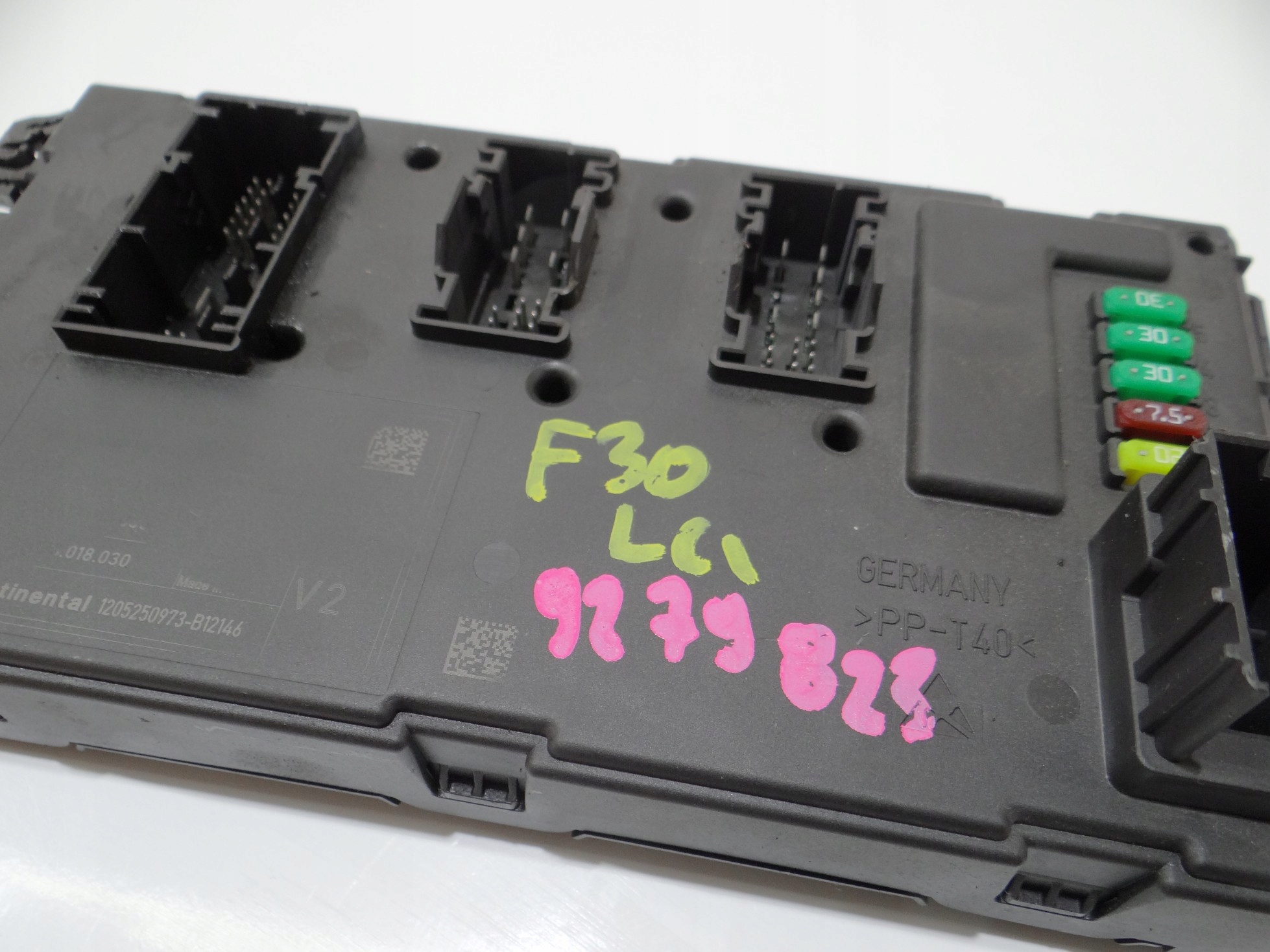 module control unit REM BMW F30 LCI 9279823
