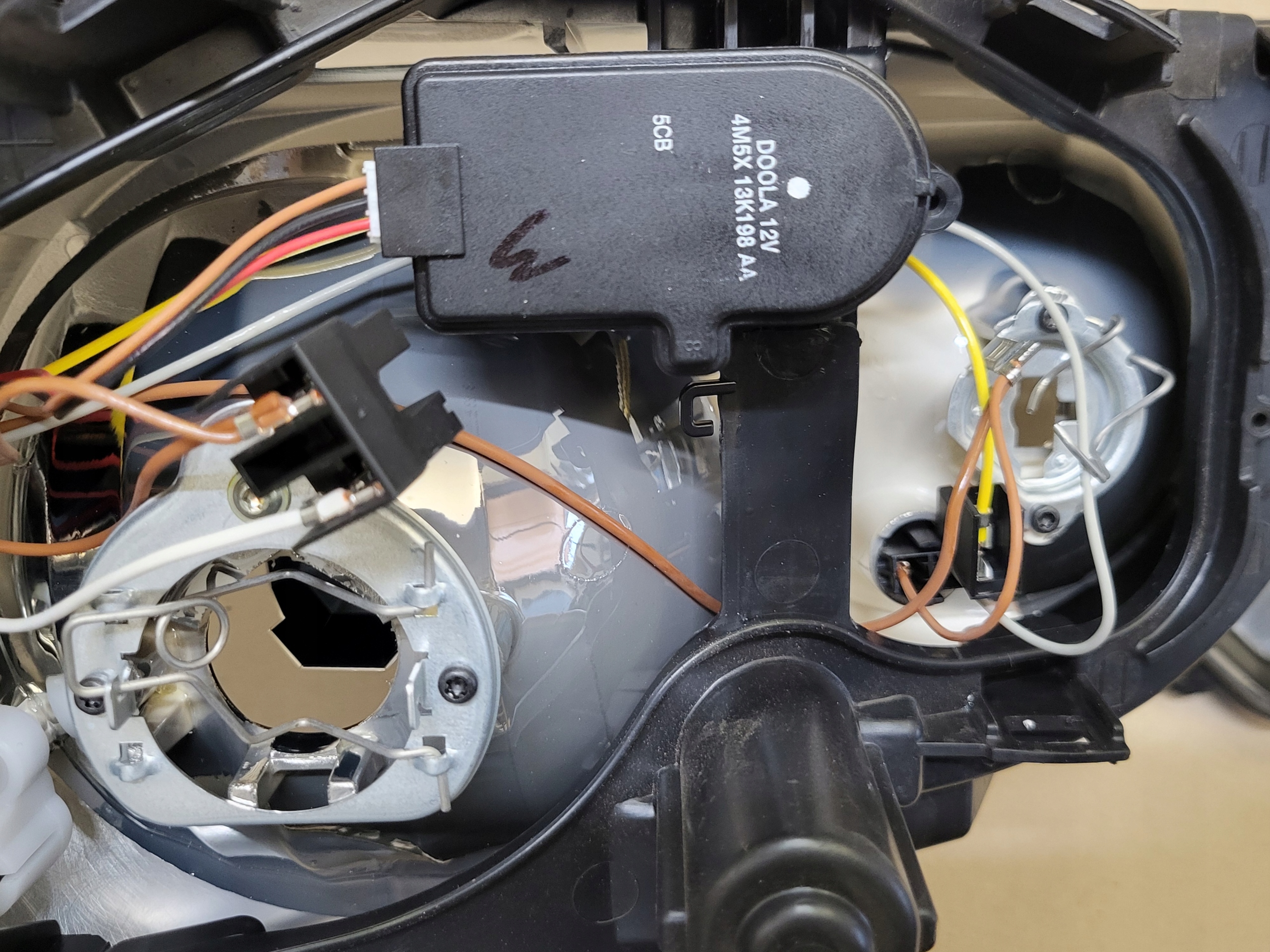 light REFLEKTOR right front mini motor FORD FOCUS MK2 II OE EUROPA