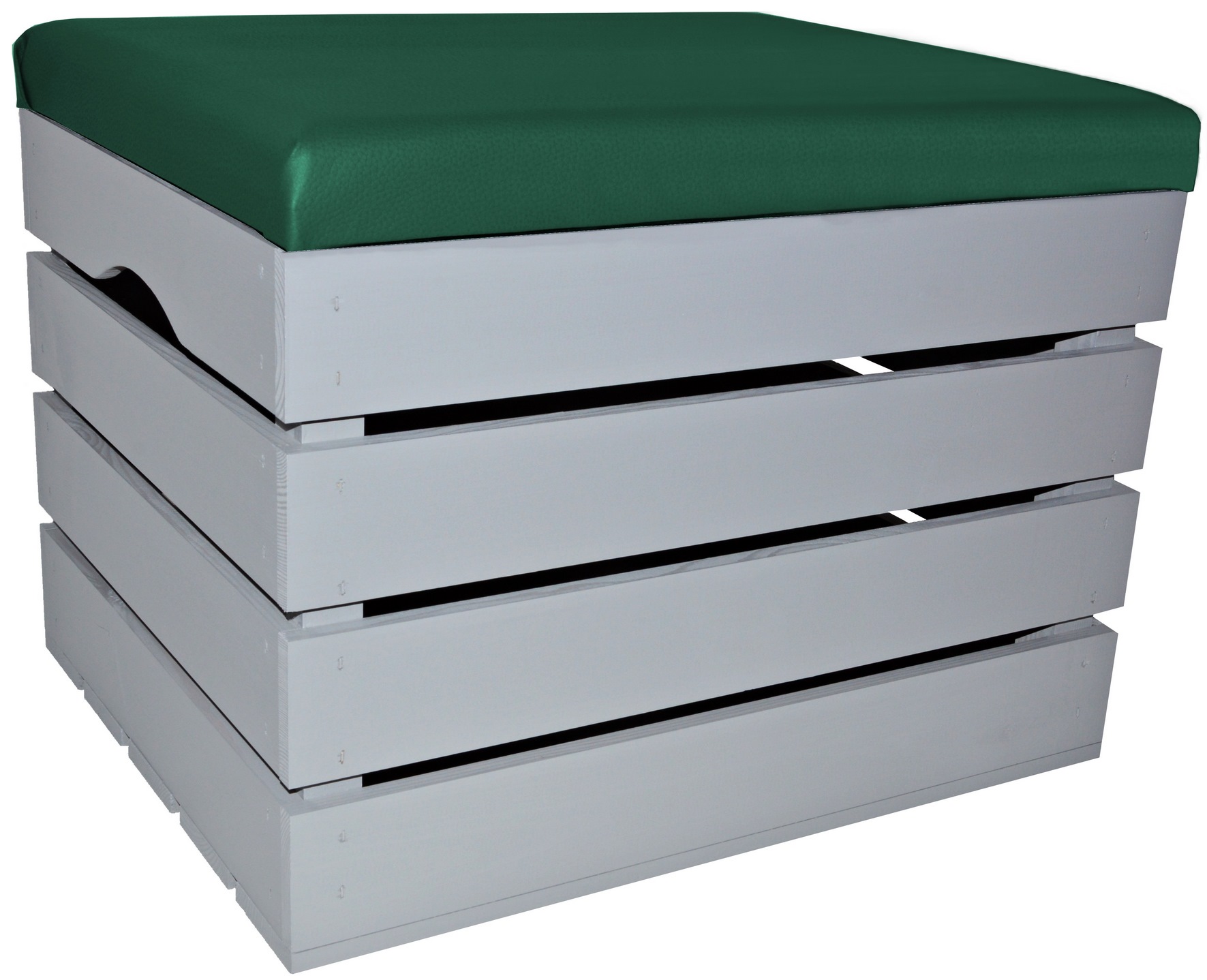 Taburet Dřevěný Kufřík Skříňka Úložný Prostor Sedák