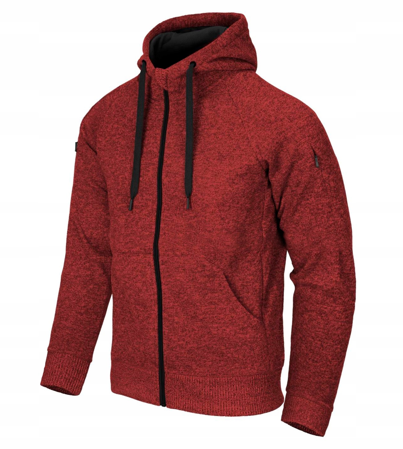 

Helikon Bluza Covert Hoodie FullZip Melange Red