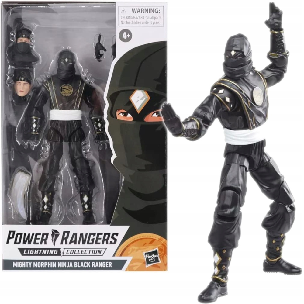 POWER RANGERS MIGHTY MORPHIN NINJA CZARNY RANGER